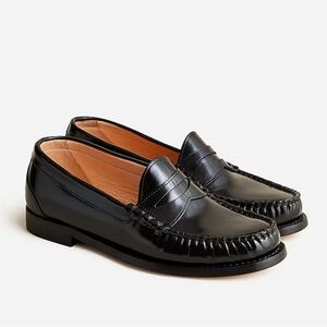 J.Crew Winona penny loafers in spazzolato leather Size 9.5
